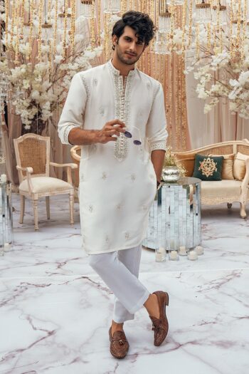 Beige kurta